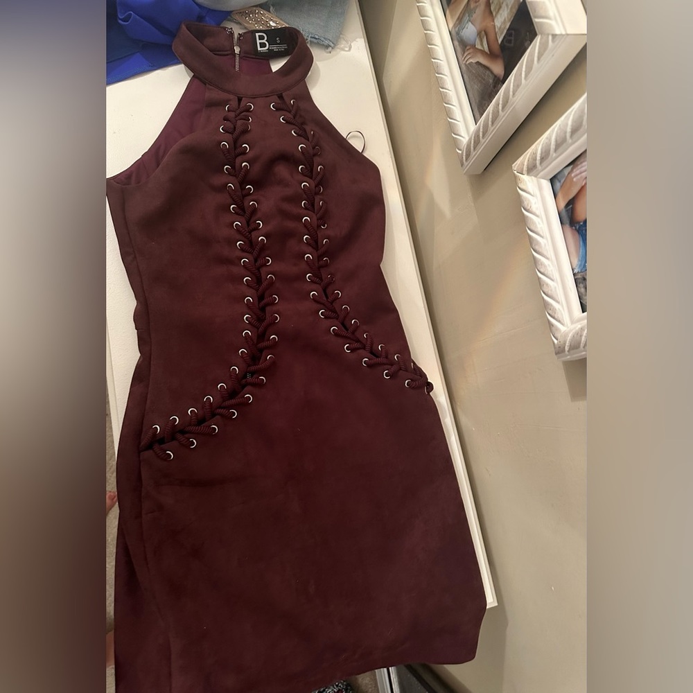 Velvet Maroon, X Runaway brand, dress